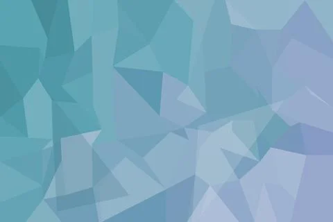 Abstract blue geometric pattern with polygons and triangles Stock Photos