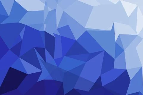 Abstract blue geometric pattern with sharp triangular shapes Stock Photos