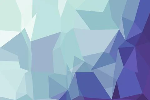 Abstract blue geometric pattern with sharp triangles and facets Stock Photos