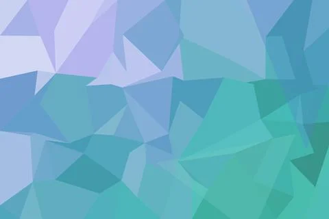 Abstract blue geometric pattern with sharp triangles Stock Photos
