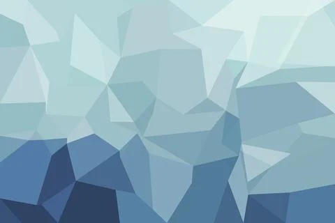 Abstract blue geometric pattern with triangles and polygons Stock Photos