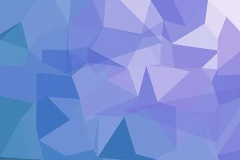 Abstract blue geometric pattern with triangles and polygons Stock Photos