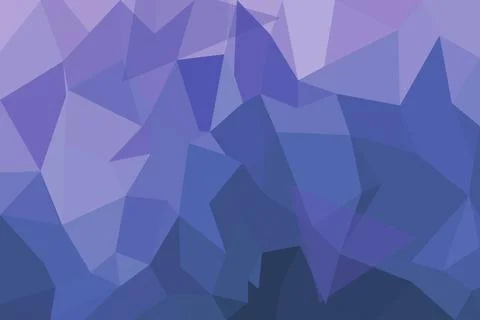 Abstract blue geometric pattern with triangles and polygons Stock Photos