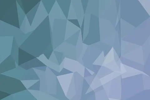 Abstract blue geometric pattern with triangles and polygons Stock Photos