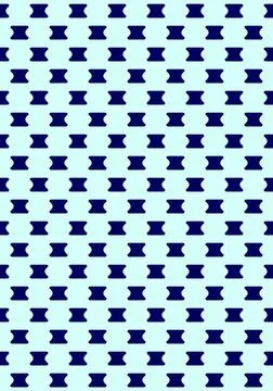 Abstract blue geometric seamless pattern. Modern stylish texture. Stock Illustration