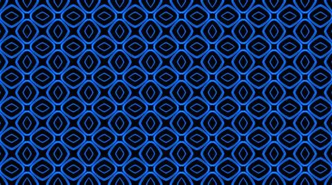 Abstract blue geometric seamless pattern background. Abstract Stripes Kaleido Stockillustratie