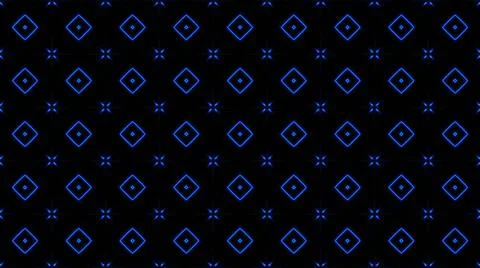 Abstract blue geometric seamless pattern background. Abstract Stripes Kaleido Illustrazione stock
