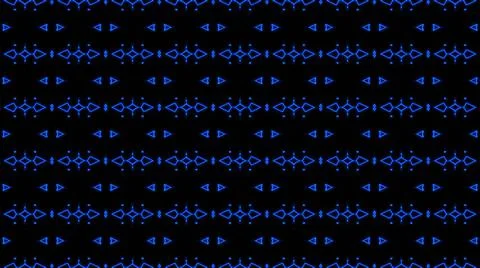 Abstract blue geometric seamless pattern background. Abstract Stripes Kaleido Illustrazione stock