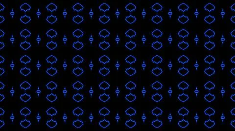 Abstract blue geometric seamless pattern background. Abstract Stripes Kaleido 스톡 일러스트