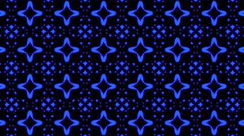 Abstract blue geometric seamless pattern background. Abstract Stripes Kaleido Ilustración de archivo