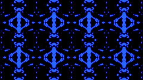 Abstract blue geometric seamless pattern background. Abstract Stripes Kaleido Illustrazione stock