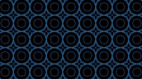 Abstract blue geometric seamless pattern background. Abstract Stripes Kaleido Illustrazione stock