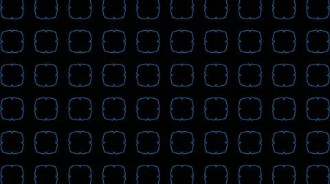 Abstract blue geometric seamless pattern background. Abstract Stripes Kaleido Stock Illustration