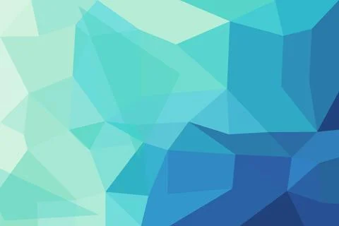 Abstract blue geometric shapes pattern background Stock Illustration