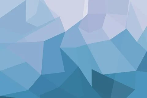 Abstract blue geometric shapes pattern for backgrounds Stock Illustration