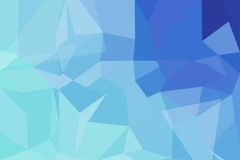 Abstract blue geometric shapes pattern background Stock Photos