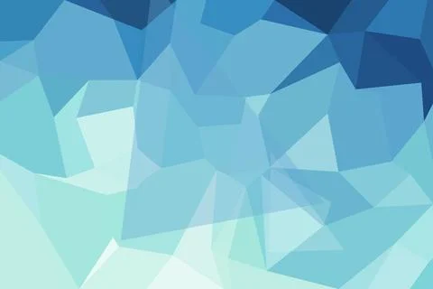 Abstract blue geometric shapes pattern background Stock Photos
