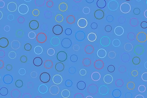 Abstract blue geometric shapes pattern on a blue background Stock Photos