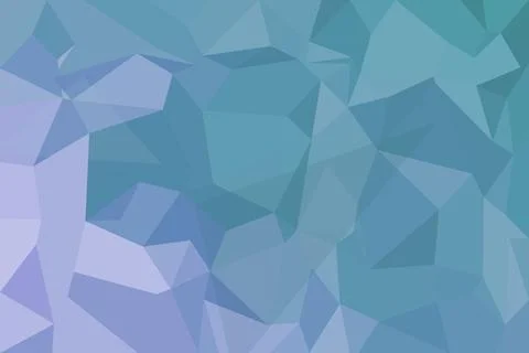 Abstract blue geometric shapes with polygon pattern background Stock Photos