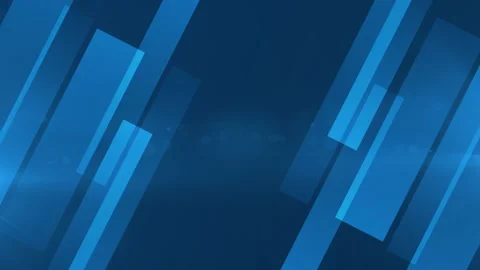 Abstract Blue Geometric Stripes and Diagonal Panels Motion Background Loop. Stock-Footage 344528084