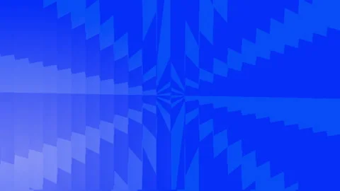Abstract blue geometric sunburst rays loop video Vídeos de archivo 342815626
