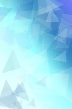 Abstract blue geometric triangle pattern in a smooth, modern style, creatin.. Stock Illustration