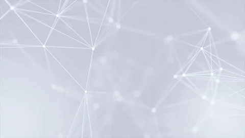 Abstract Blue Geometrical plexus Lines And Dots loop Background Stock Footage 94691637