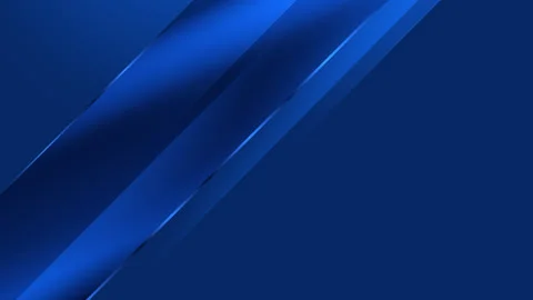 Abstract blue glass background. Digital geometric blue layout. Stripes intr.. Stock Footage 297014579