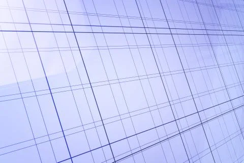 Abstract blue glass background Illustrazione stock
