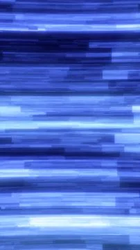 Abstract blue glitch texture with horizontal stripes and digital noise, fut.. Illustrazione stock