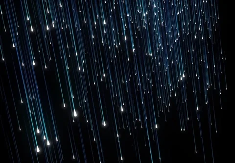 Abstract Blue Glittering Particle Trails Motion Background 4K Stock Footage 339267228