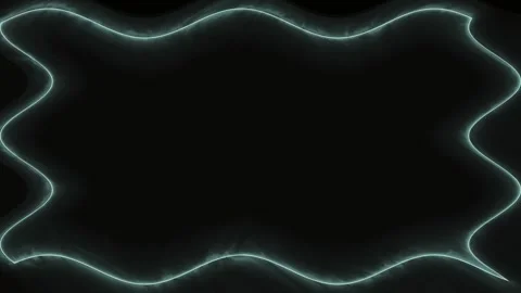 Abstract Blue Glow Frame Background Stock Footage 284395773