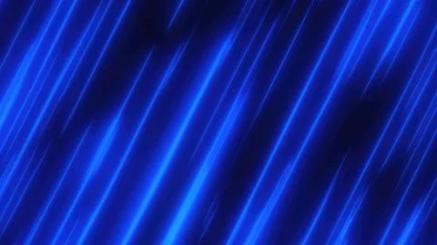 Abstract blue glowing background with flying lines and stripes Stock Photos