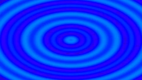 Abstract blue glowing circle wave background for futuristic tech and motion.. Stock Footage 339489227