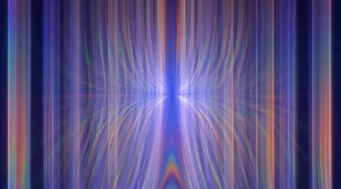 Abstract blue glowing curtain background Stock Footage 331461065