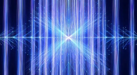 Abstract blue glowing data network background Stock Footage 331456884
