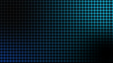 Abstract Blue Glowing Dotted Particle Background with Gradient Motion Video stock 332613008