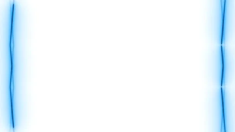 Abstract Blue Glowing Frame Stock Footage 284392505