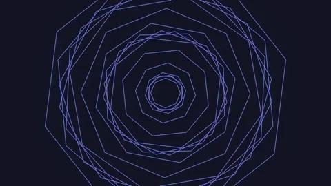 Abstract blue glowing geometric pattern background for digital art and tech.. Stock Footage 341055941