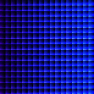 Abstract Blue Glowing Grid Background Stock-Illustration