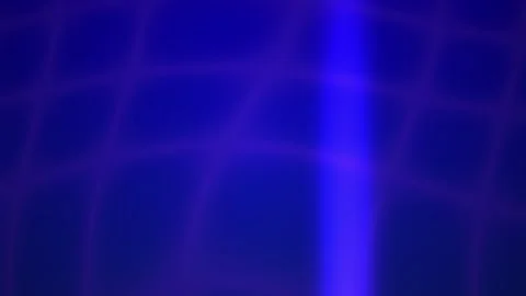 Abstract blue glowing grid pattern background with light refraction effects. Stock Footage 346318503
