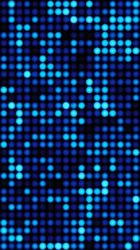 Abstract blue glowing led dot screen pattern Stock-Illustration