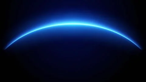 Abstract Blue Glowing Light Background Animation Loop Vídeo Stock 342698452