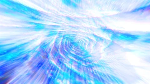 Abstract Blue Glowing Light Spiral Vortex Stock Footage 339672848