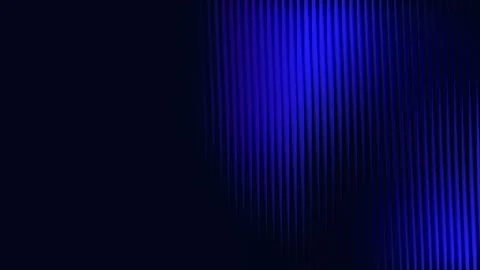 Abstract Blue Glowing Vertical Lines, Sharp Neon Motion Graphics Background Stock Footage 329202739