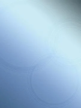 Abstract blue gradient backdrop with soft circular ring patterns creates a .. 库存插图