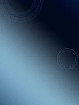 Abstract blue gradient backdrop with subtle circular light rings, creating .. Stockillustratie