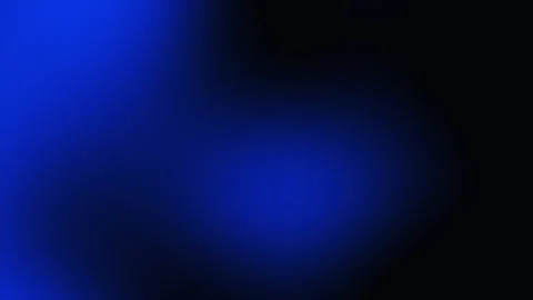 Abstract blue gradient background on black. Blue liquid gradient, blurred lights Stock Footage 307926874