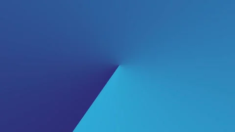 Abstract Blue Gradient Background with Dynamic Light Rays and Geometric Shape Stock Footage 339311358