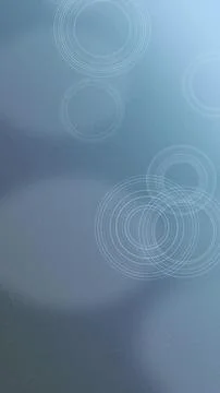 Abstract blue gradient background featuring soft translucent circle rings, .. 스톡 일러스트